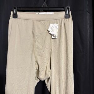 Milliken Cold Weather Lightweight Beige Drawers size Small Regular made in USA